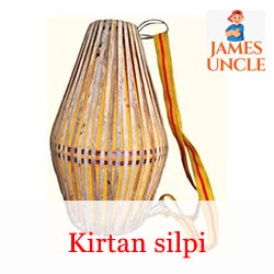 Kirtan shilpi Mr. Shyamsundar Goswami in Balurghat